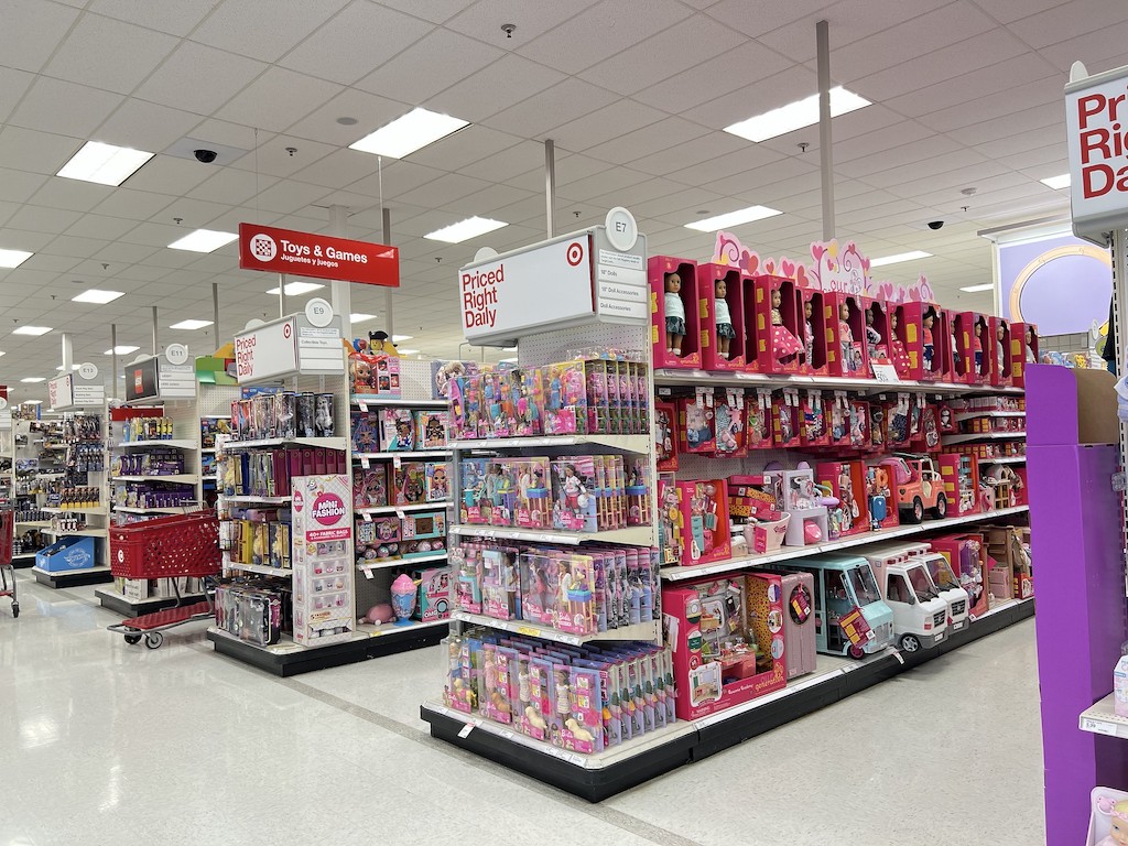 Target toy department