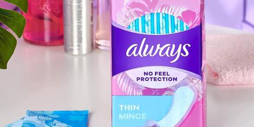 FREE Always Liners on Walgreens.online – Just Use Your Phone