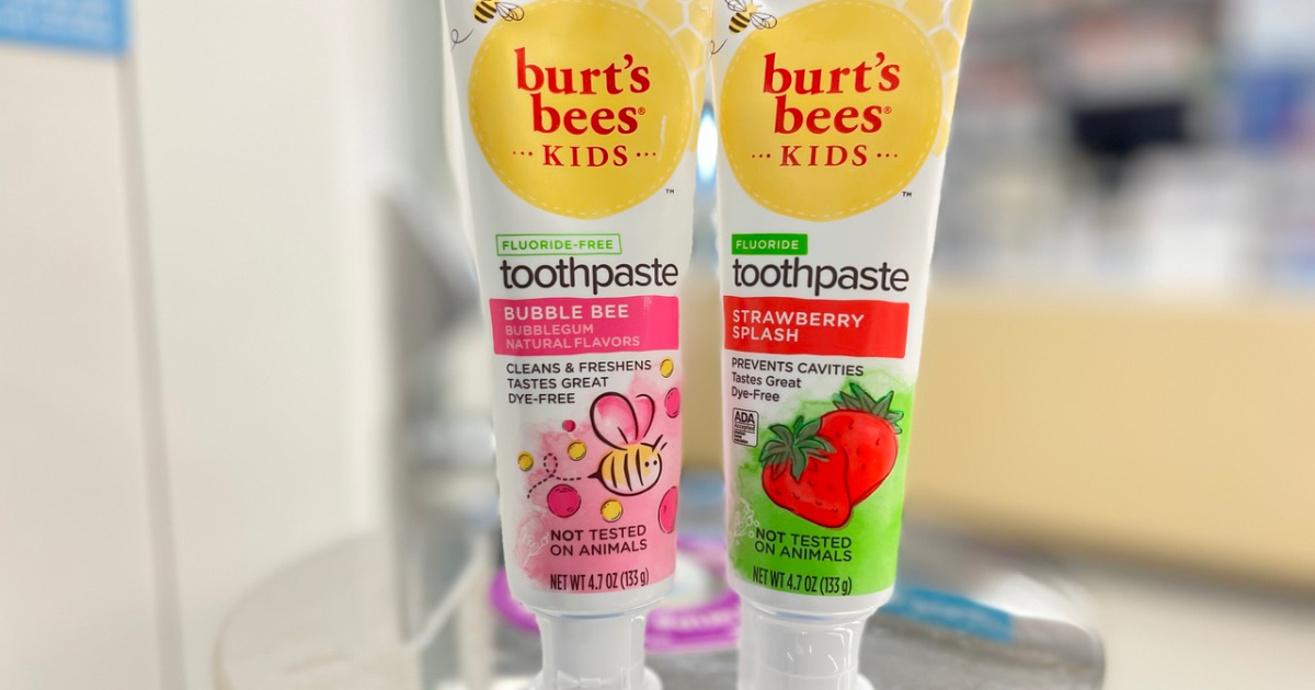 Burt's Bees Toothpaste