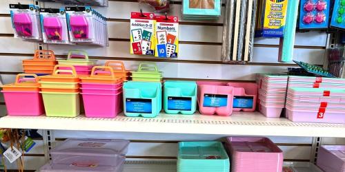 Dollar Tree School Supply Organizers Just $1.25