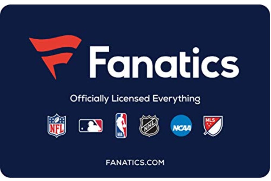 Fanatics gift card