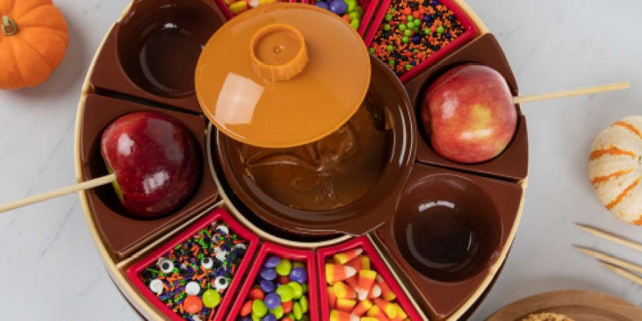 Nostalgia Caramel Apple Maker w/ Heated Fondue Pot Just $27.99 Shipped