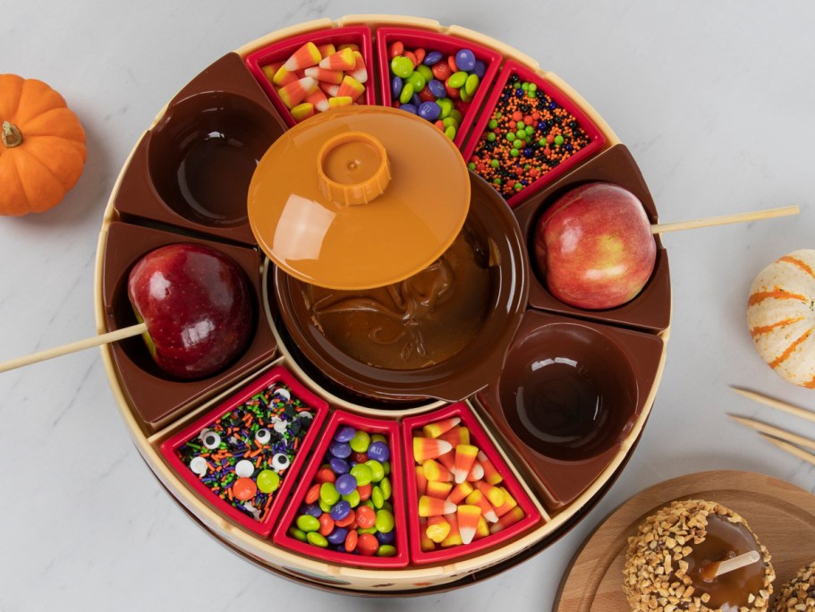 Nostalgia Caramel Apple Maker w/ Heated Fondue Pot Just $27.99 Shipped