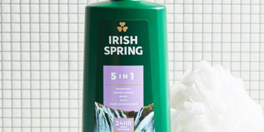 Irish Spring Body Wash 30oz Bottle Only $4 Shipped on Amazon