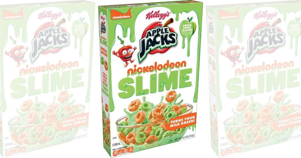 Kellogg's Apple Jacks Nickelodeon Slime