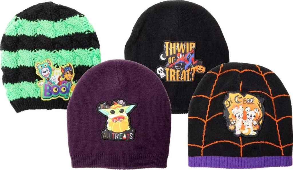 Kids Halloween Beanies