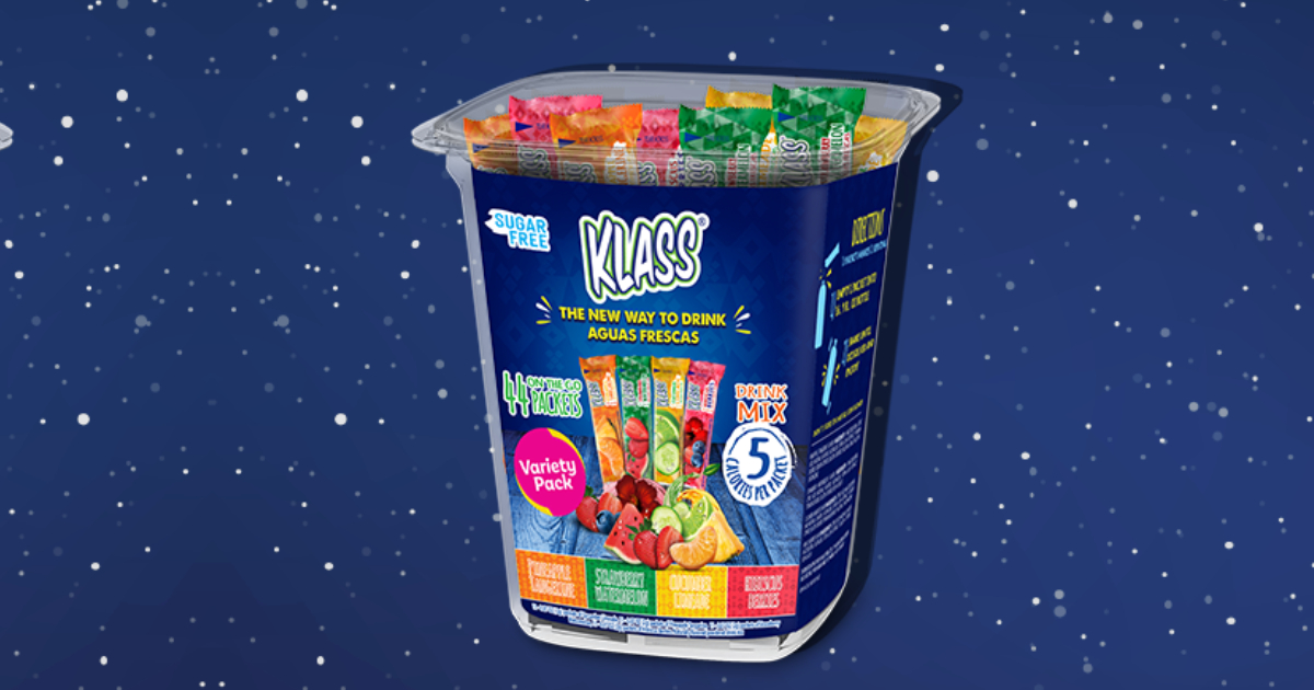 Klass Aguas Frescas Drink Mix 44-Count Variety Pack Just $11.87 Shipped on Amazon