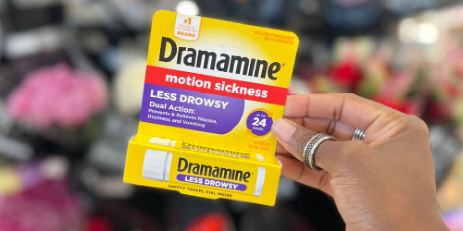 Dramamine Less Drowsy Motion Sickness Just $2.58 Shipped on Amazon