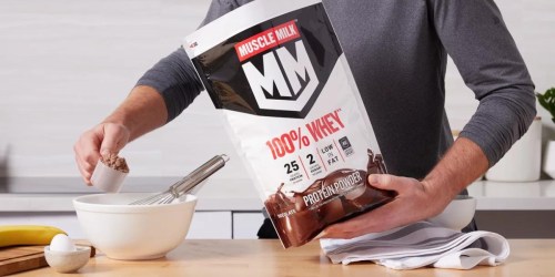 Muscle Milk 100% Whey Protein Powder 5lb Bag Only $28.97 Shipped on Amazon (Reg. $52)