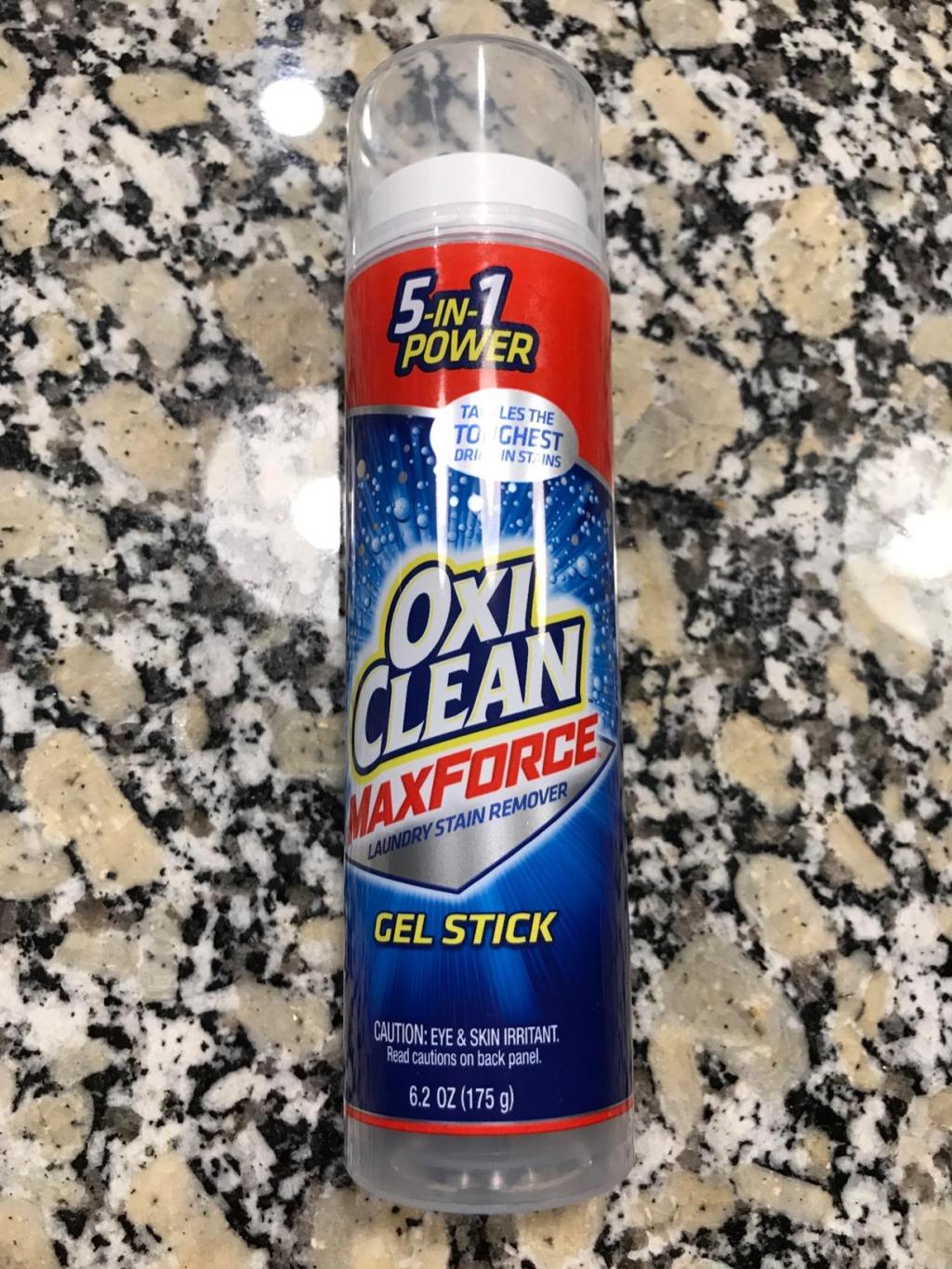 Oxi Clean Gel Stick on counter