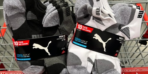 PUMA Men’s Socks 10-Pack Just $11.49 Shipped on Costco.online