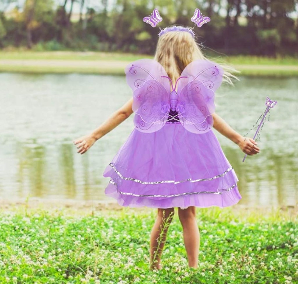 girl in a princess costume