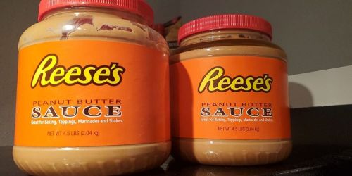 Amazon Sells Reese’s Peanut Butter Sauce for Sundaes, Shakes & More | HUGE Container Only $12.79 Shipped