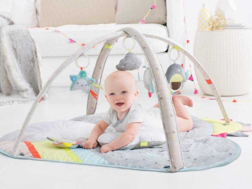 Skip Hop Silver Lining Cloud Baby Play Gym, Gray