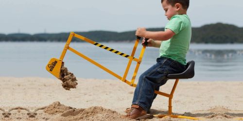 The Big Dig Sandbox Excavator Crane Only $20 On Lowes.online (Regularly $46)