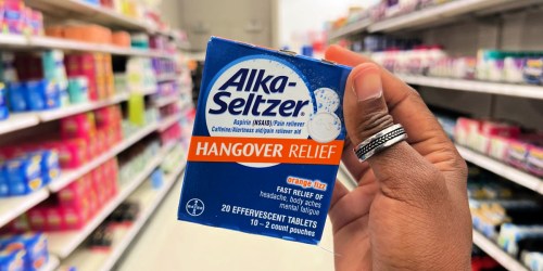 Alka-Seltzer Hangover Relief Tablets 60-Count Only $4.79 Shipped on Amazon (Reg. $12)