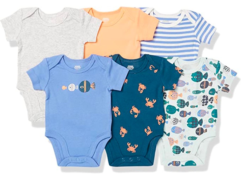 amazon essentials baby onesies packs