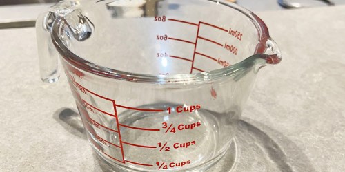 ** Anchor Hocking Measuring Glass Cup Only $2.77 on Amazon or Walmart.online (Regularly $15)