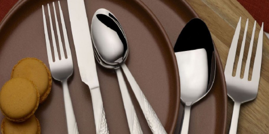 Up to 60% Off Flatware Sets on Macys.online | 20-Piece Set Only $22.99 (Regularly $58)