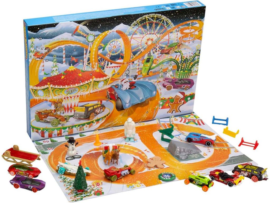 2022 Hot Wheels Advent Calendar Playset