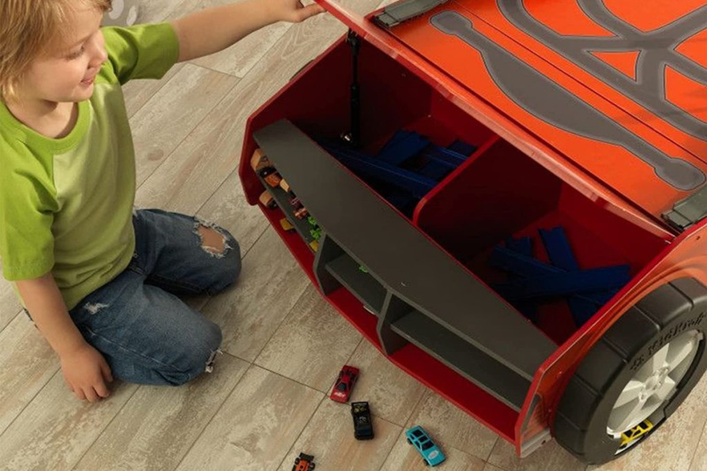 kidkraft speedway car table