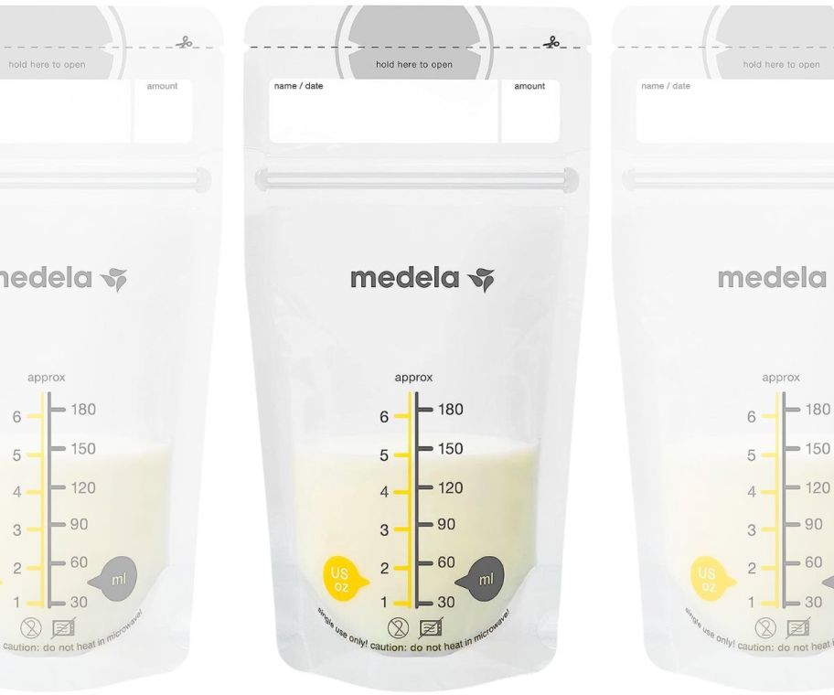 breast milk storage bags