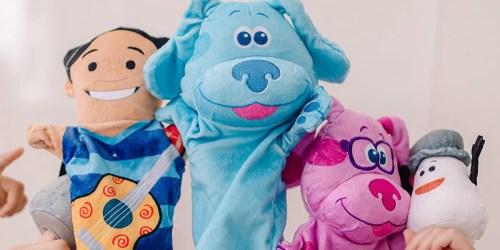 Melissa & Doug Blue’s Clues Hand Puppets Set Just $7 on Amazon (Regularly $27)