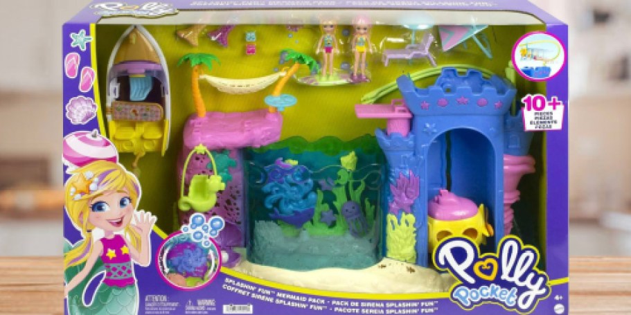 Polly Pocket Mermaid Bundle Pack Only $10.82 on Walmart.online (Regularly $50)