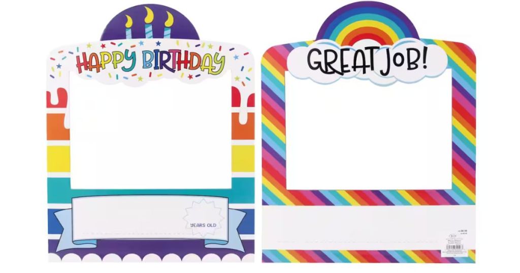 B2C Great Job & Happy Birthday Reversible Frame at Michaels