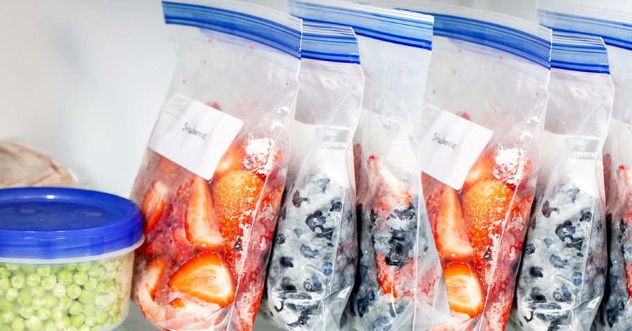 Amazon Basics Freezer Bags 120-Count Just $5.60 Shipped!