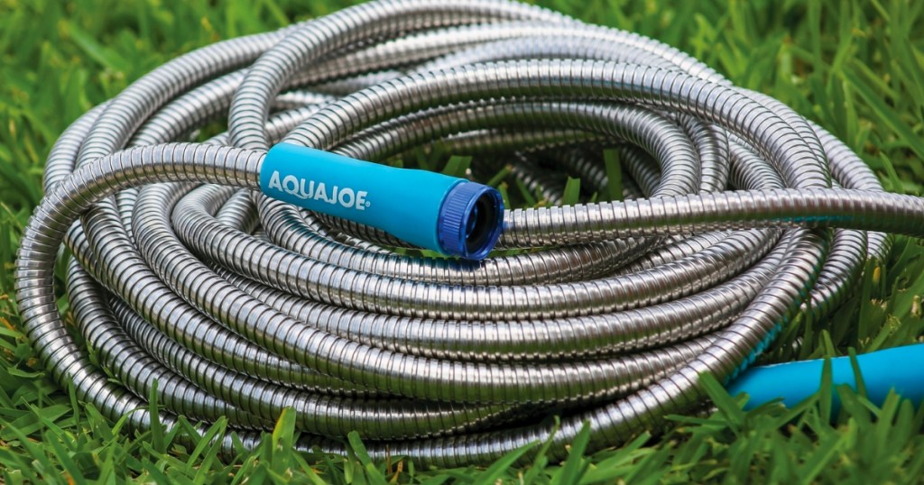 Aqua Joe 25-Foot Puncture-Proof Kink-Free Garden Hose