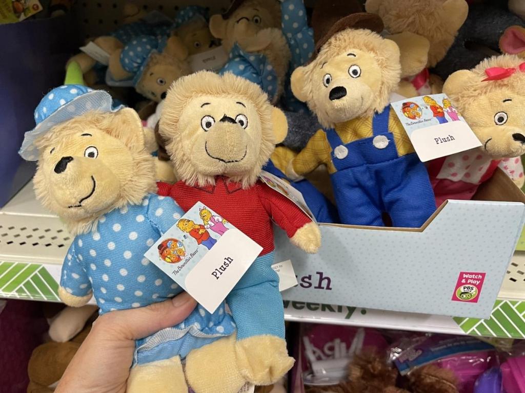 berenstain bears plush toys at dollar tree