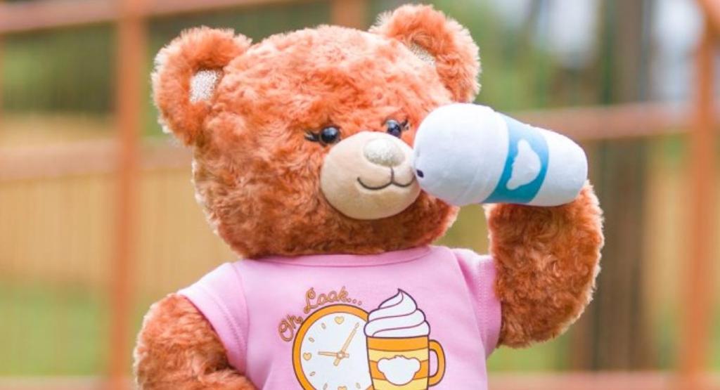 build a bear pumpkin spice bear with coffee