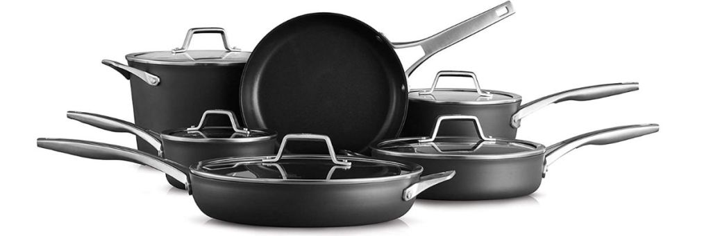 Calphalon 11-Piece Nonstick Cookware Set