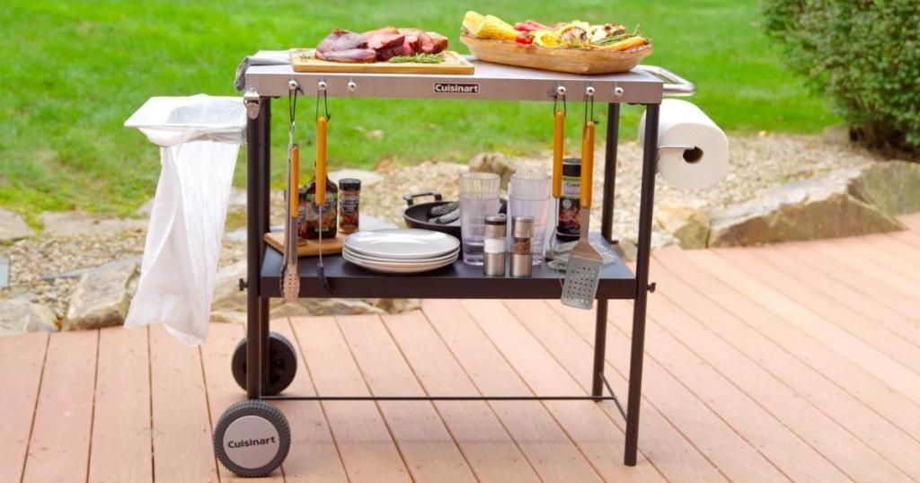 Cuisinart Outdoor BBQ Prep Cart