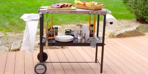 Cuisinart Outdoor BBQ Prep Cart Just $64.99 Shipped (Regularly $121)