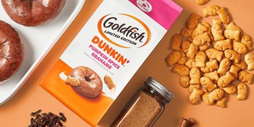 NEW Goldfish & Dunkin’ Pumpkin Spice Grahams Available Now on Target.online