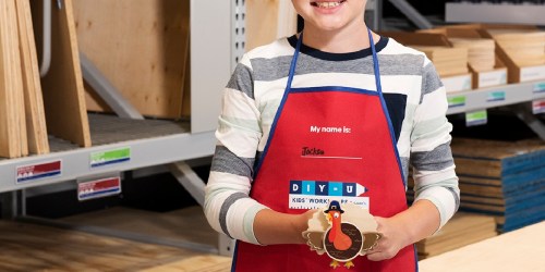 ** Lowe’s Kids Workshop | Register Now to Build a Dancing Turkey on November 19th