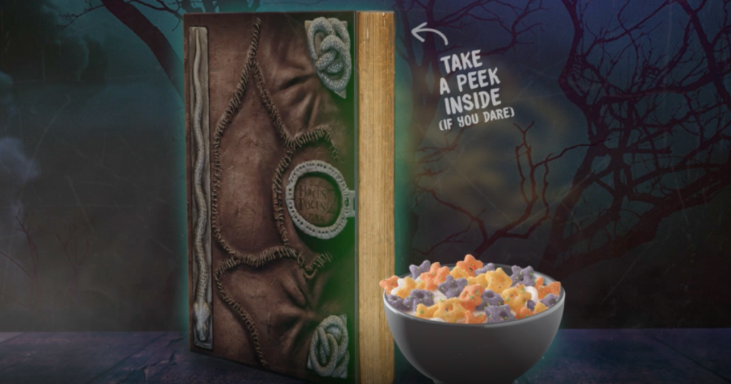 Hocus Pocus Spellbook Cereal