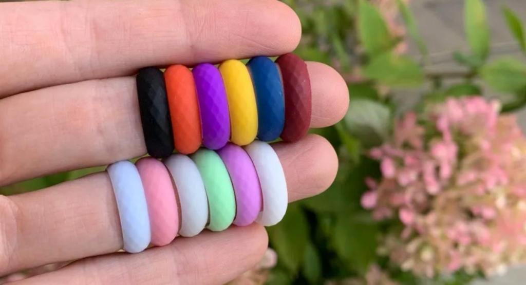 Silicone Wedding Band 6-Packs