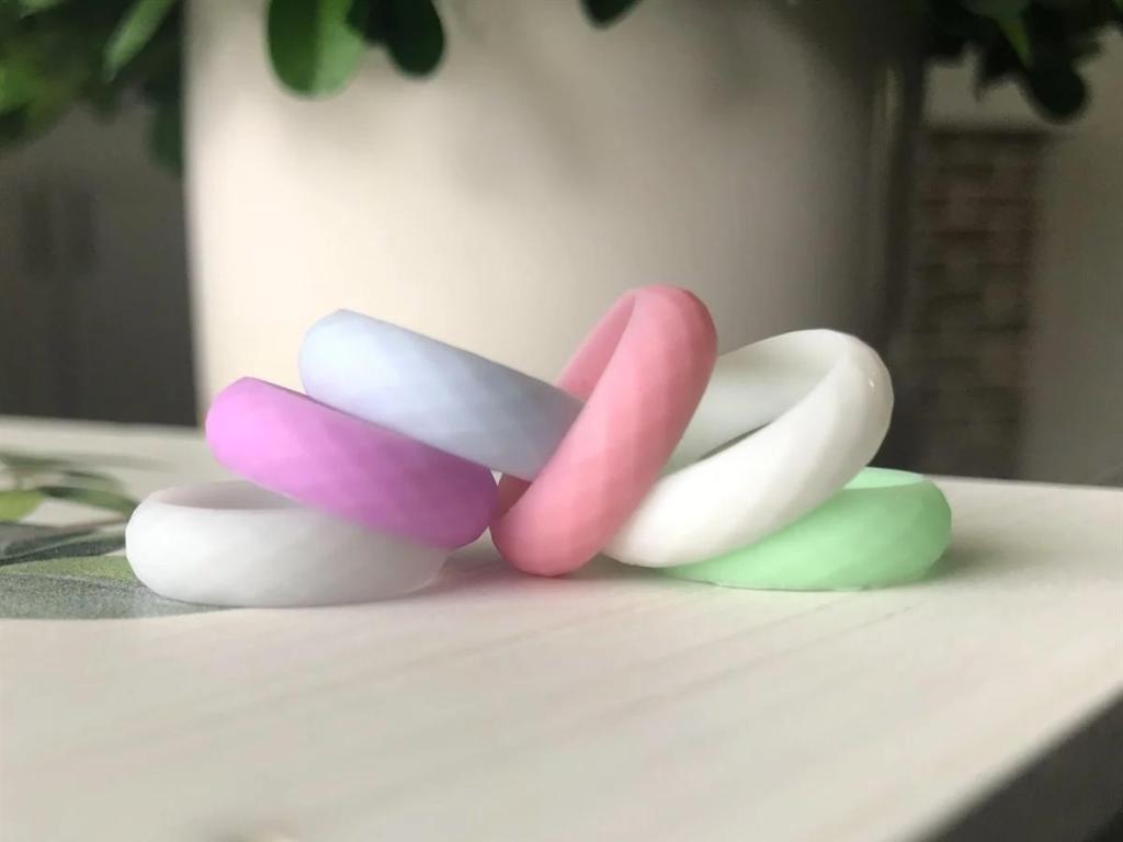 Silicone Wedding Band 6-Packs