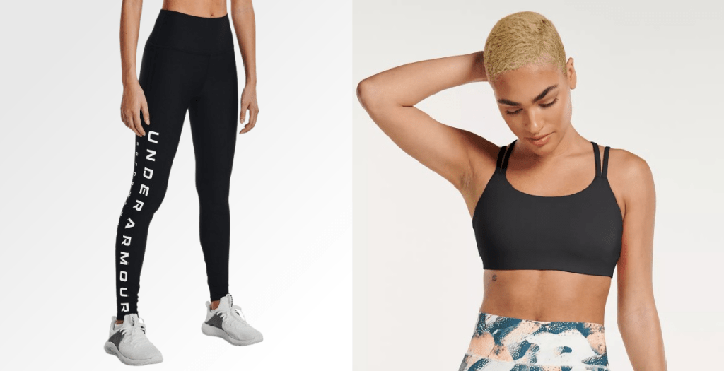 Kohls Clearance Fitness Gear - Leggings and sports bra