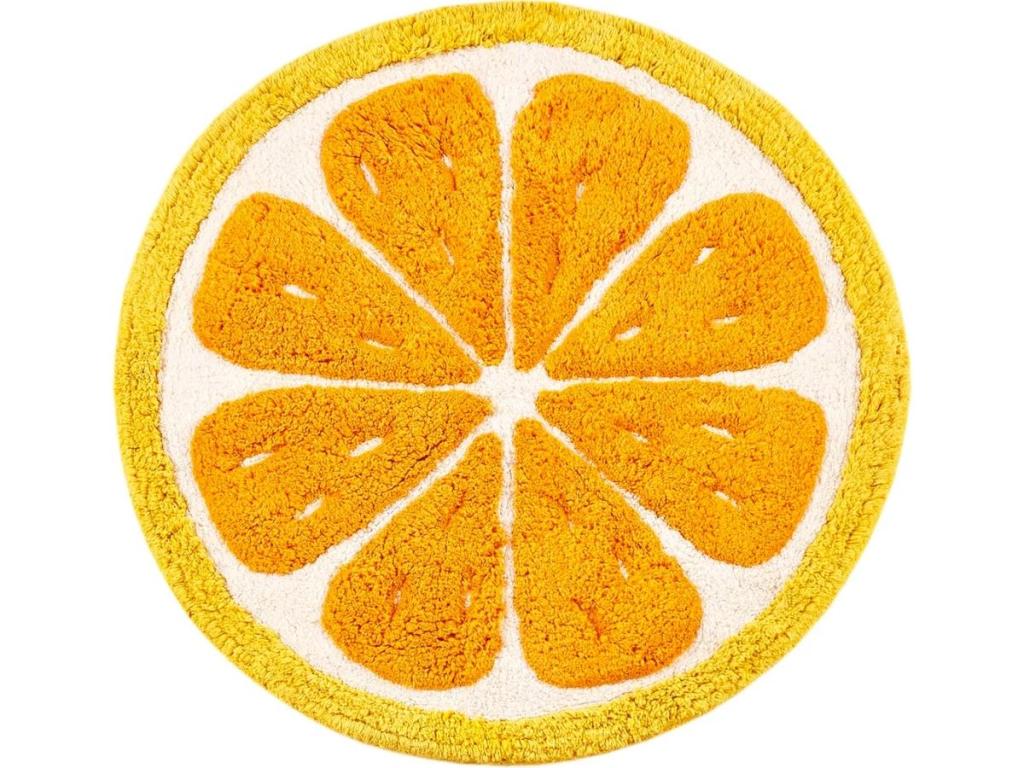 Whim by Martha Stewart 24" x 24" Lemon Bath Rug