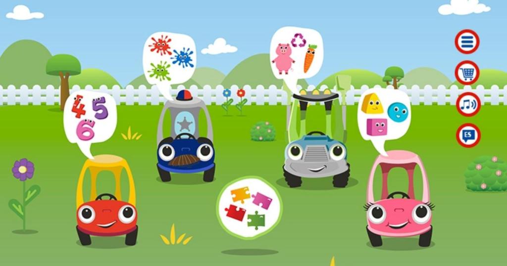 scene from little tikes let's play kids app