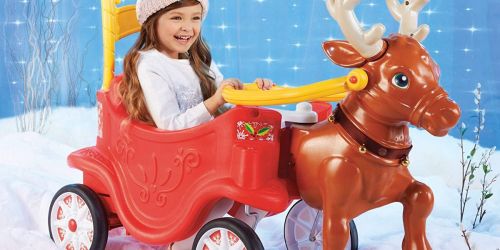 Little Tikes Reindeer Carriage Ride-On Only $57.99 Shipped on Amazon or Target.online (Regularly $110)