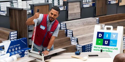 Rare Lowe’s $10 Off $75 Coupon | Just Register & Attend Free DIY Workshop In-Store or Online