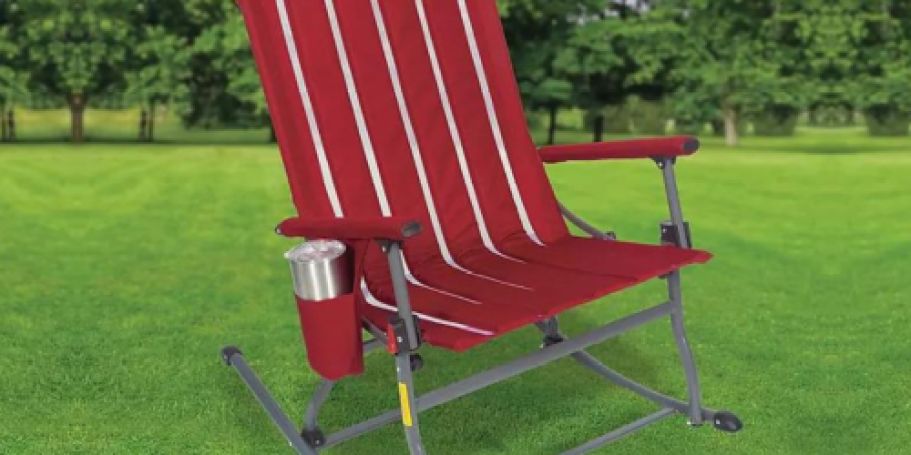 Member’s Mark Folding Rocking Chair Only $59.98 on SamsClub.online (Great for Camping & Outdoor Events)