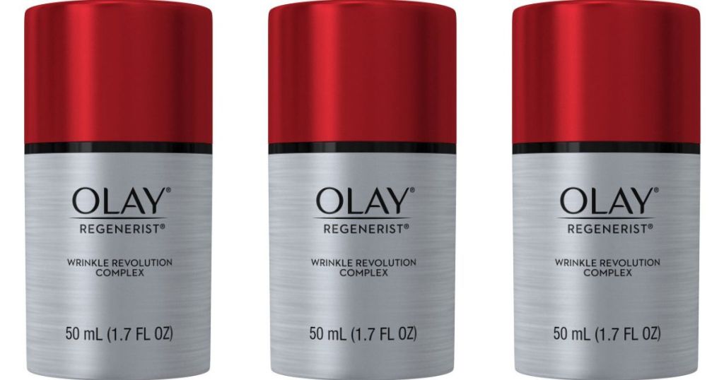 three Olay Regenerist Moisturizers