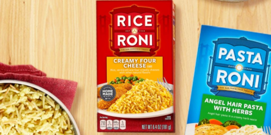 Rice-A-Roni 12-Packs Only $11.40 Shipped on Amazon (Regularly $18)