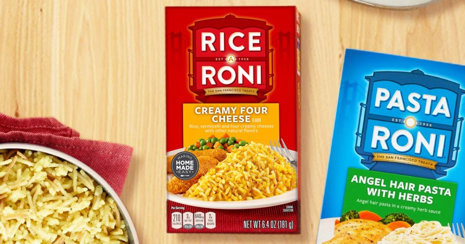 Rice-A-Roni 12-Packs Only $11.40 Shipped on Amazon (Regularly $18)